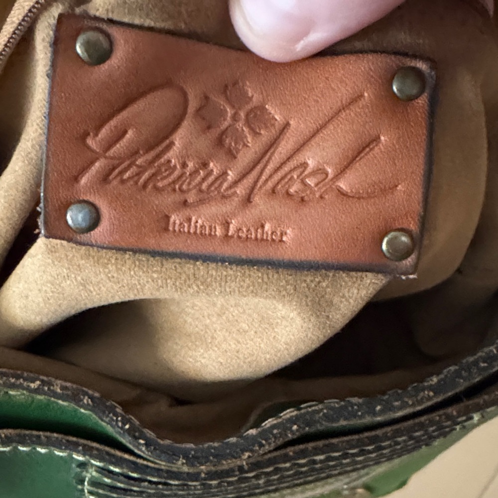 Patricia Nash Green Leather crossbody Bag - Picture 2 of 10